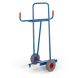 Platenwagen voor lange goederen, volrubberen banden