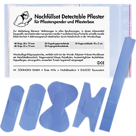 Pleisterhouder Detectable, Navulset