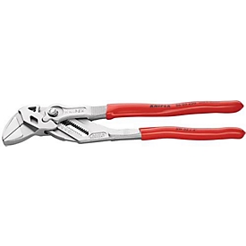 Pliers wrench L.125mm Clamping W.23mm chromed Ku. cover KNIPEX