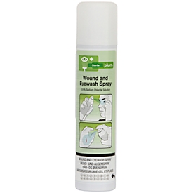 Plum Wond-Eyewash Spray 250 ml, 0,9% NaCl, steriele multifunctionele spray, hypoallergeen, ISO 13485