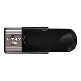 PNY Attaché 4 - USB-Flash-Laufwerk - 8 GB - USB 2.0
