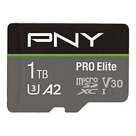 PNY PRO Elite - Flash-Speicherkarte - 1 TB - microSDXC UHS-I