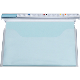 Poche avant suspendue VISMAP EICHNER, pour formats jusqu'à A4, plastique, 25 p.