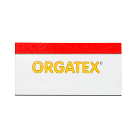 Poche magnétique pour notes Color ORGATEX, 60 x 150 mm, rouge, 100 p.
