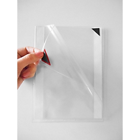 Pochette transparente Tarifold KANG, avec fermeture magnétique, pour le format portrait et paysage, format A5