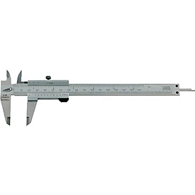 Pocket Caliper, DIN 862, 150 mm, with Screw Lock, H.PREISSER