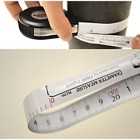 Pocket roller tape measure Talmeter L.2m W.16mm mm/cm EG II ABS