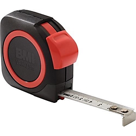 Pocket roller tape measure VARIO L.2m W.13mm mm/cm EG II ABS Automatic BMI