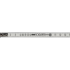 Pocket Roller Tape Measure VARIO Mini L.3m W.10mm mm/cm EG II ABS Automatic BMI