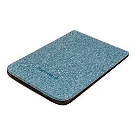 PocketBook Shell series - Flip-Hülle für eBook-Reader - Kunststoff, Polyurethan, Microfiber - Blau - 6" - für PocketBook Basic Lux 2, Touch Lux 4