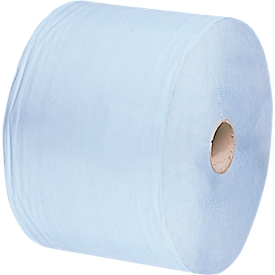 Poestpapier allround poetsdoek snel en extra absorberend, 1-laags, blauw, 1 rol