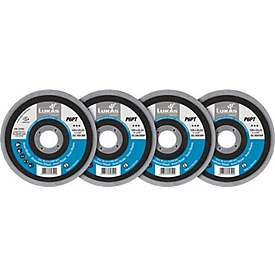 Polishing disc P6PT D.125mm Bore D.22,23mm oblique LUKAS