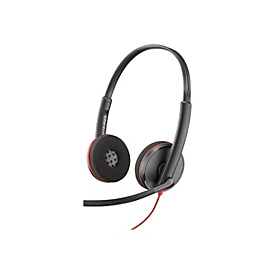 Poly Blackwire 3220 schwarz Stereo USB-C - Headset - Headset - Stereo