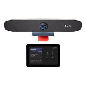 Poly Studio - Focus Room Kit - Kit für Videokonferenzen (Touchscreen-Konsole, Videoleiste) - kein PC