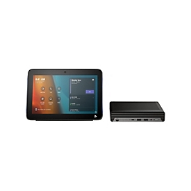 Poly Studio - Für Microsoft Teams - Base Kit G9 Plus - Kit für Videokonferenzen (Poly TC10 Touchcontroller, HP Mini IP Conference PC)