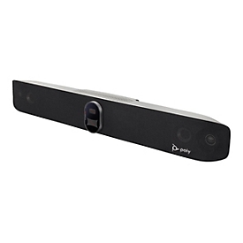 Poly Studio X70 No Radio - Kit für Videokonferenzen (Poly TC8 Controller, Videoleiste) - Zoom Certified, Zertifiziert für Microsoft Teams, Google Meet Certified - Schwarz - TAA-konform