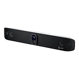 Poly Studio X72 - All-in-One Videoleiste - Zoom Certified, Zertifiziert für Microsoft Teams - Schwarz