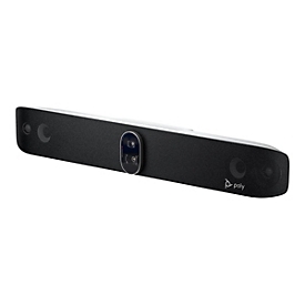 Poly Studio X72 - All-in-One Videoleiste - Zoom Certified, Zertifiziert für Microsoft Teams - Schwarz