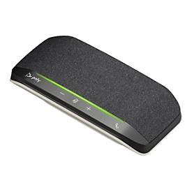Poly Sync 10 - Freisprechtelefon - kabelgebunden - USB-C, USB-A - Schwarz - Zoom Certified