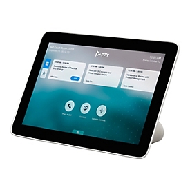 Poly TC8 - Touch Controller - Zoom Certified, Zertifiziert für Microsoft Teams - weiß