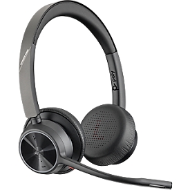 Poly Voyager 4320 USB-A Headset +BT700 Dongle, certifié pour Microsoft Teams
