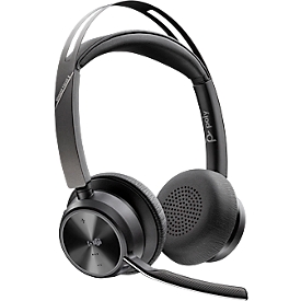 Poly Voyager Focus 2, für Microsoft Teams zertifiziertes USB-C Headset