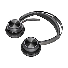 Poly Voyager Focus 2 - Headset - On-Ear - Bluetooth - kabellos - aktive Rauschunterdrückung