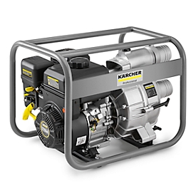 Pompe à eau sale Kärcher WWP 45, capacité de pompage jusqu'à 45 m3/h, moteur essence, réservoir de 3,6 litres, L 629 x l 425 x H 445 mm