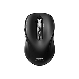 PORT Connect - Maus - Expert, wiederaufladbar - optisch - 6 Tasten - kabellos