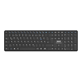 PORT Connect OFFICE PRO - Tastatur - wiederaufladbar - kabellos - Bluetooth 5.2 - QWERTZ