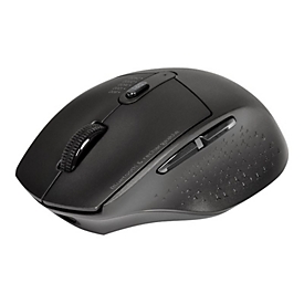 PORT Connect Professional - Maus - 5 Tasten - kabelgebunden - 2.4 GHz, Bluetooth - USB / USB-C Wireless-Empfänger