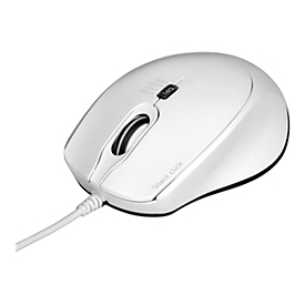 PORT Connect SILENT - Maus - optisch - 3 Tasten - kabelgebunden - USB, USB-C