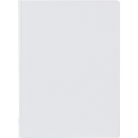 Porte-bloc Attraction Biella, A4, pour ± 25 feuilles, format portrait et paysage, avec 4 aimants et poignée encastrée, blanc