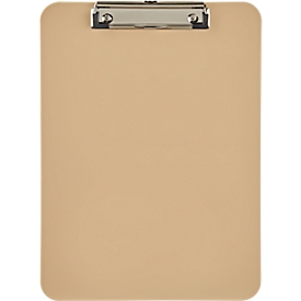 Porte-bloc MAUL, DIN A4, en plastique, avec oeillet de suspension, sahara