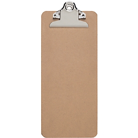 Porte-bloc Maul MAULbill, format A5, largeur de pince de 15 mm, bois naturel, adapté pour être accroché