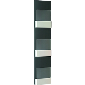 Porte-brochures mural -  format S1, 3 x format A4