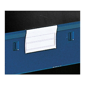 Porte-étiquette pour bacs de stockage, l. 85 mm, 50 p.