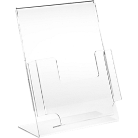 Porte-prospectus, compartiment distributeur, format A5