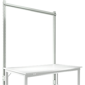 Portique, Poste de travail modulaire STANDARD système table de travail/établi UNIVERSAL/PROFI, 1500 mm, gris clair
