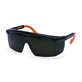 Portwest PW68 welding goggles, with side protection, adjustable temples, PC, bottle green