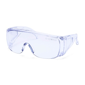 Portwest Schutzbrille PW30, Überbrille, PC, glasklar-transparent