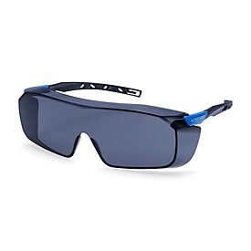 Portwest Schutzbrille Top OTG, Überbrille, PC, rauchgetönt