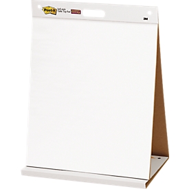 Post-it® Super Sticky Meeting Charts 563R, b 508 x h 584 mm, 1 blok/20 vellen wit, blanco