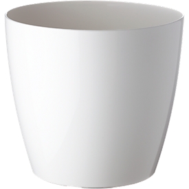 Pot à fleurs blanc, Ø 200 mm, 2 p.