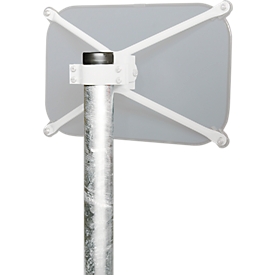 Poteau tubulaire, Ø 76 mm, 3000 mm