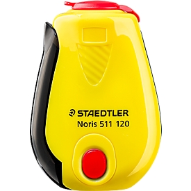Potloodslijpbox Staedtler Noris® 511 120, voor potloden tot 8,2 mm, voor links- en rechtshandigen, slijpt in beide richtingen, met stopindicator
