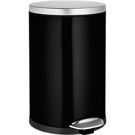 Poubelle à pédale Classic, 20 l, noir