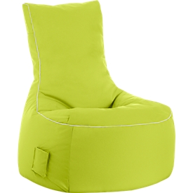 Pouf sac swing scuba®, 100% polyester, lavable, L 650 x P 900 x H 950 mm, vert