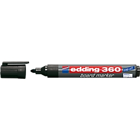 pour tableaux blanc 360 edding, lot de 10, pointe ronde