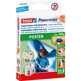 Powerstrips van tesa®, 200 g draagkracht per strip, 20 stuks